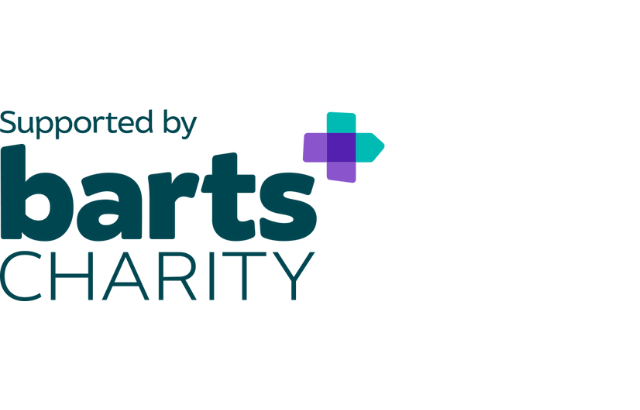 Supported by Barts Charity logo