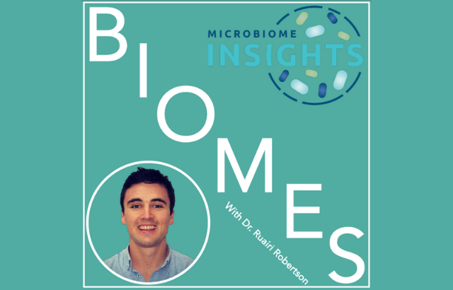 Biomes logo featuring Dr Ruairi Robertson