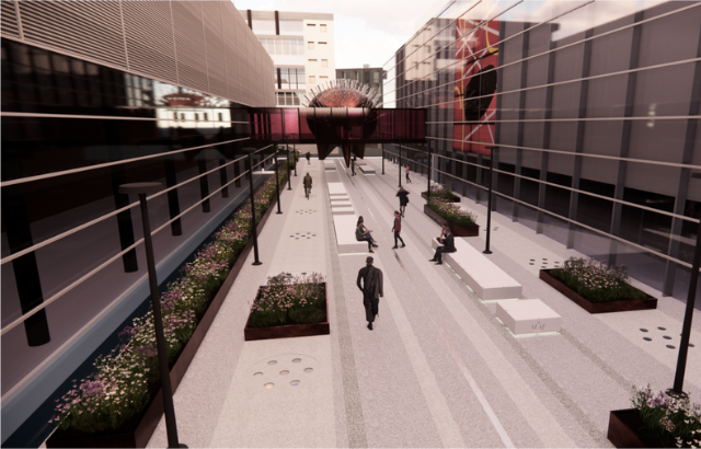 Blizard mews redevelopment plan
