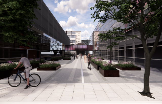 Blizard mews redevelopment plan