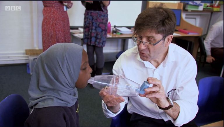 Professor Chris Griffiths featuring on BBC's The One Show