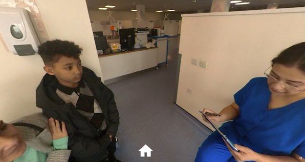 a screenshot of the dental clinic