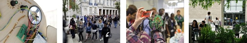 3 images showing our outreach events