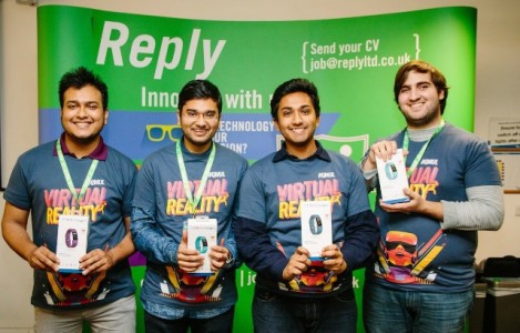 QMUL students win European virtual reality tech clash