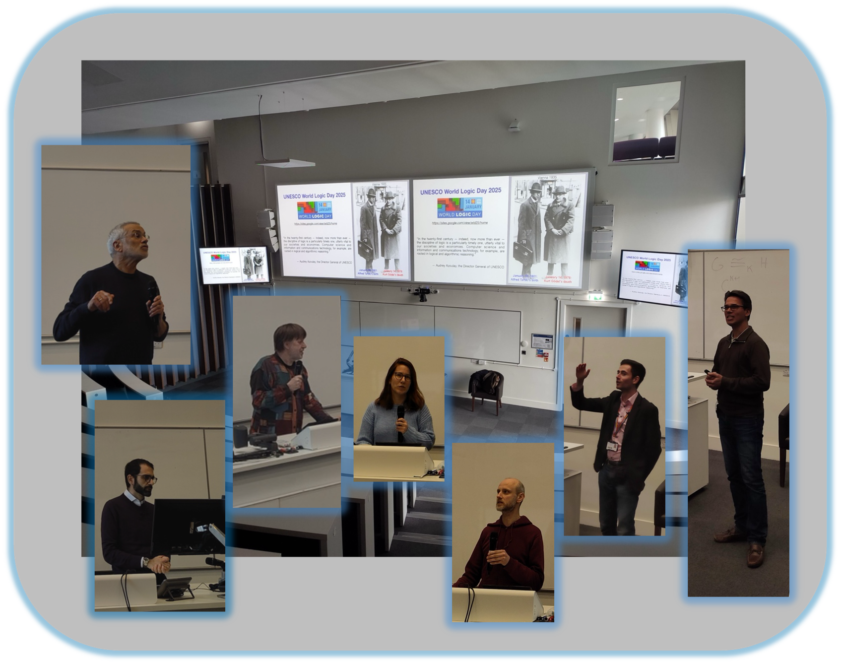 Speakers presenting