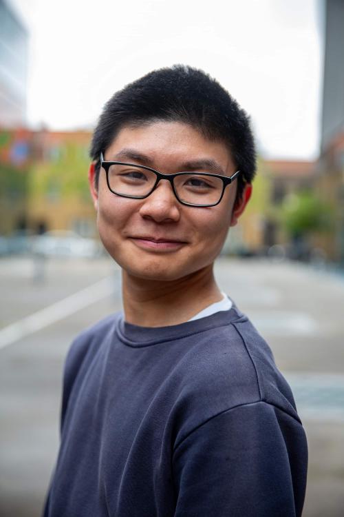 A headshot of a student facing the camera