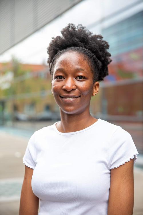 A headshot of a student ambassador facing the camera