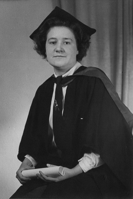 Berryl Morris at her graduation