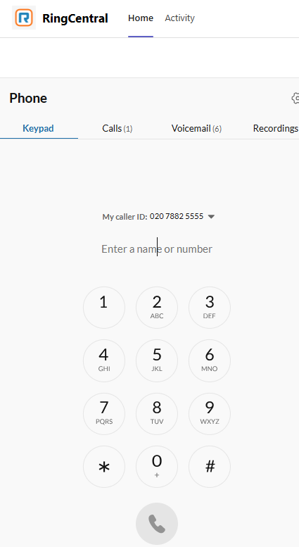 Making a call 2