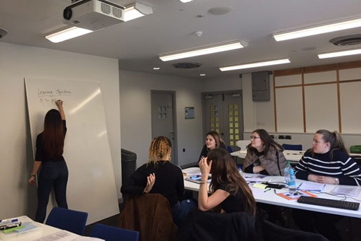 Queen Mary Legal Advice Centre students delivering a street law session