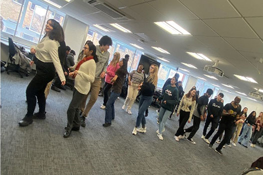 Future Leaders taking part in a workshop