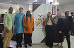 Queen Mary Legal Advice Centre staff and students with Hugh Wooding Law School staff and students