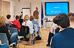 Dr Davor Jancic giving a Keynote at the Jean Monnet Academy.