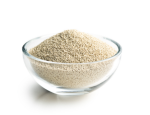A bowl of yeast