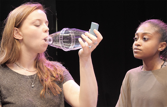 Asthma theatre project ‘In Control’ (CREDIT: Gerard Monaco)