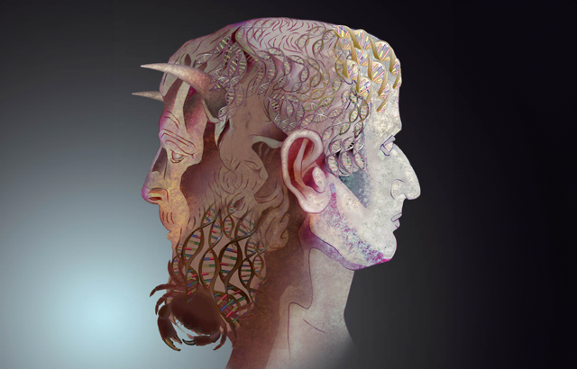 Image of Janus heads by Joe Brock