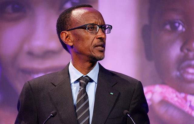 Rwandan President Paul Kagame
