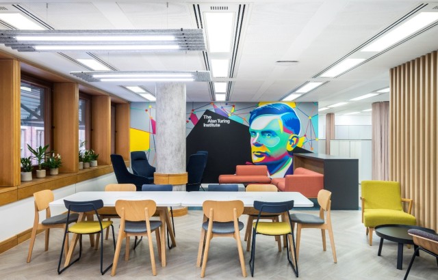 Image taken from the offices of The Alan Turing Institute and used with permission