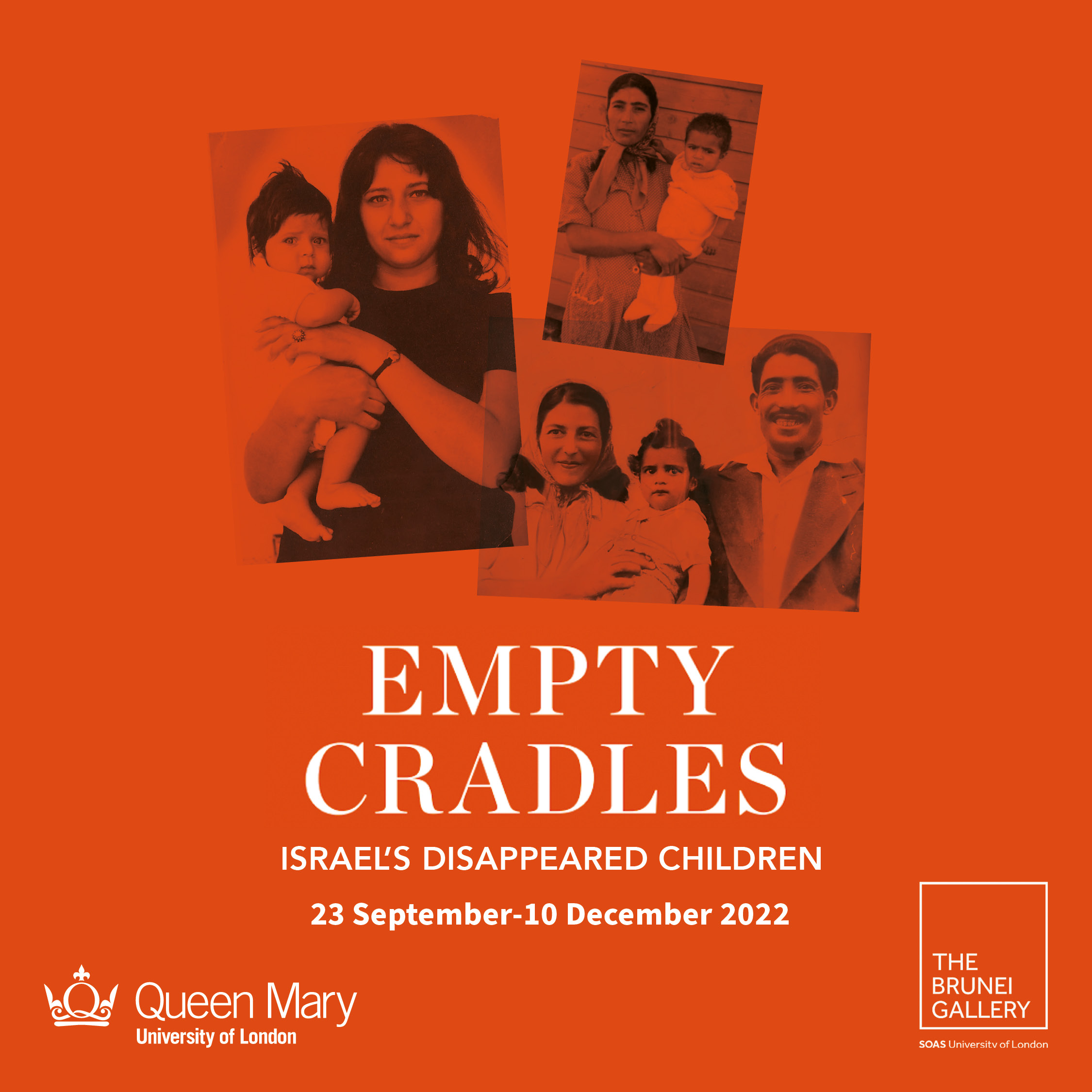 Exhibition- Empty Cradles: Israel’s Disappeared Children