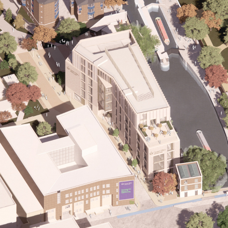 Image of the future School of Business and Management building
