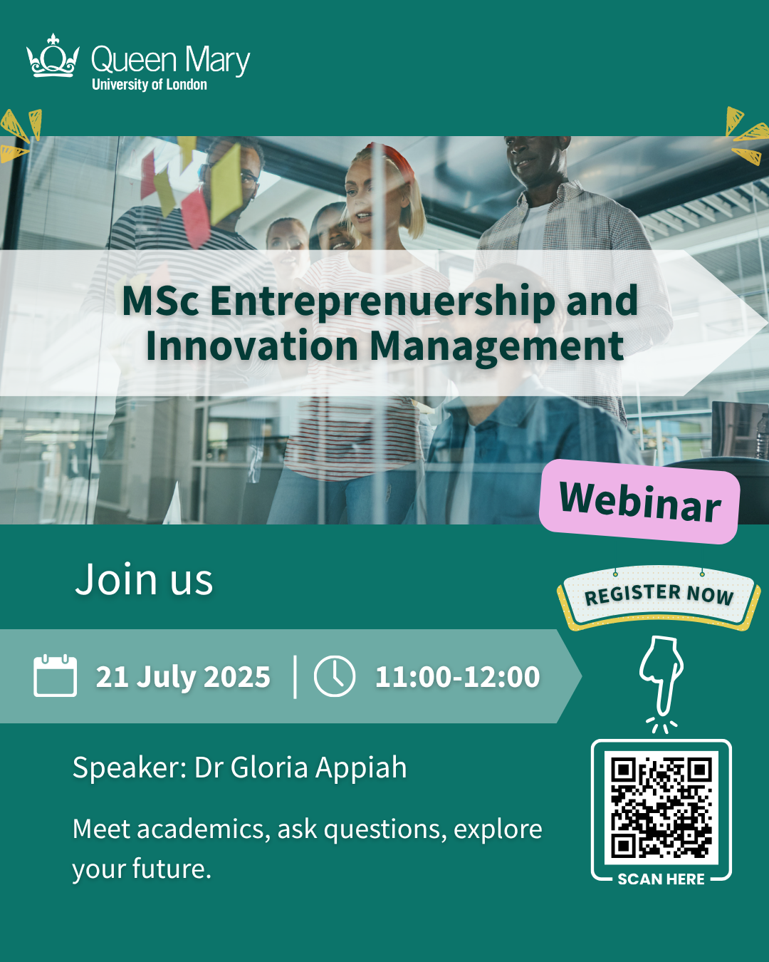 MSc Entrepreneurship and Innovation Management - Information Webinar 