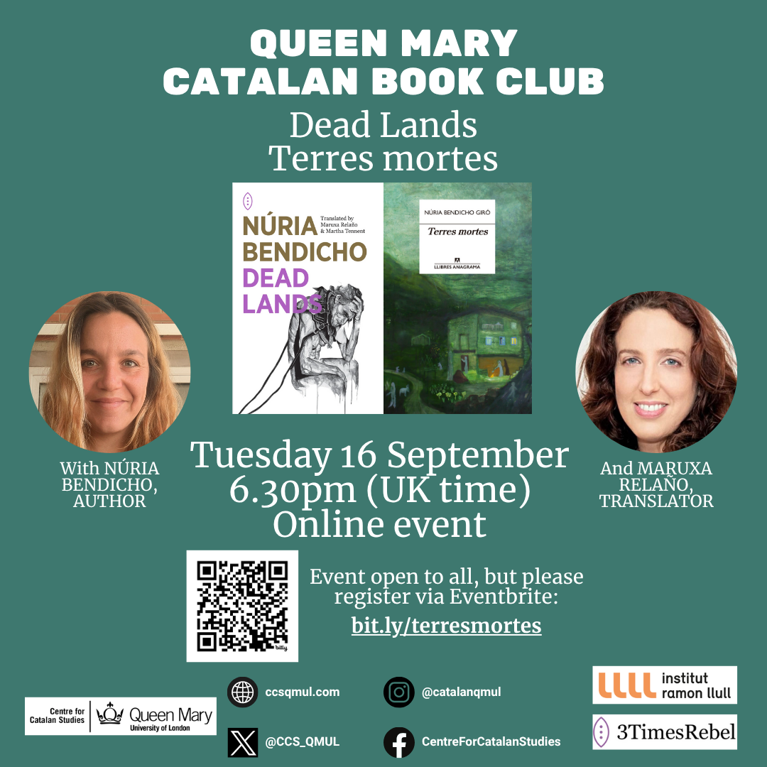 Catalan Book Club: Dead Lands / Terres mortes